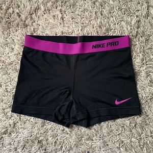 NIKE spandex shorts
